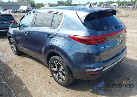 2020 Kia Sportage Lx из США, поврежденный, VIN KNDPMCAC6L7808748